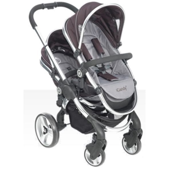 ICANDY PEACH UPGRADE NA DVĚ DĚTI 2013 (KONVERTOR) - KOČÁRKY PRO DVOJČATA - KOČÁRKY A PŘÍSLUŠENSTVÍ