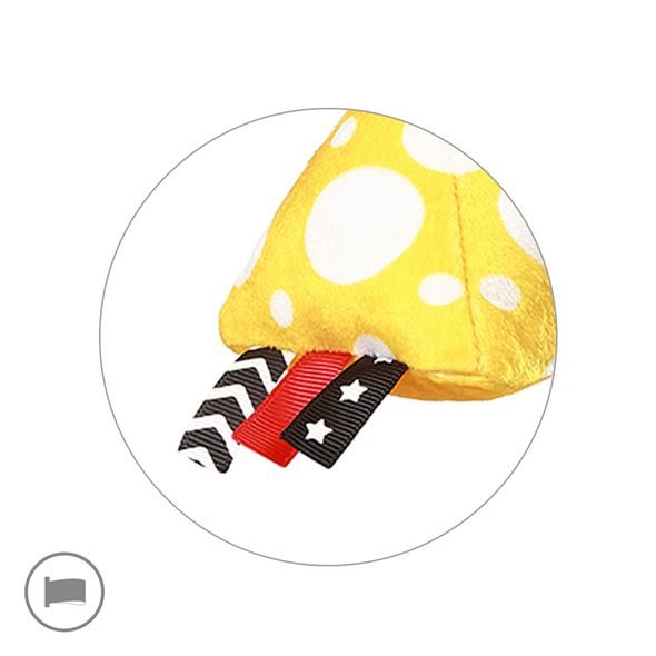 BABYONO HRAČKA ZÁVĚSNÁ KONTRASTNÍ NA C KROUŽKU MOUSE 0 M+ - HRAČKY K ZAVĚŠENÍ - PRO DĚTI