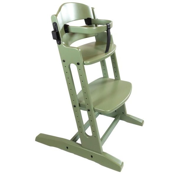 BABY DAN ROSTOUCÍ DŘEVĚNÁ ŽIDLIČKA DANCHAIR GREEN - JÍDELNÍ ŽIDLIČKY DŘEVĚNÉ - KRMENÍ