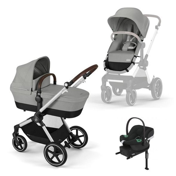 CYBEX EOS LUX + ATON B2 I-SIZE + BASE ONE 2025 - TROJKOMBINACE - KOČÁRKY A PŘÍSLUŠENSTVÍ