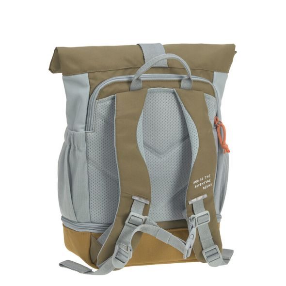 LÄSSIG MINI ROLLTOP BACKPACK NATURE LIGHT BLUE - BATOHY A TAŠKY - PRO DĚTI