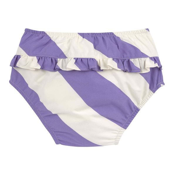 LÄSSIG PLENKOVÉ PLAVKY STRIPES PURPLE/SEA SALT 13-18 MĚSÍCŮ (VEL. 86) - UV OBLEČENÍ - PRO DĚTI