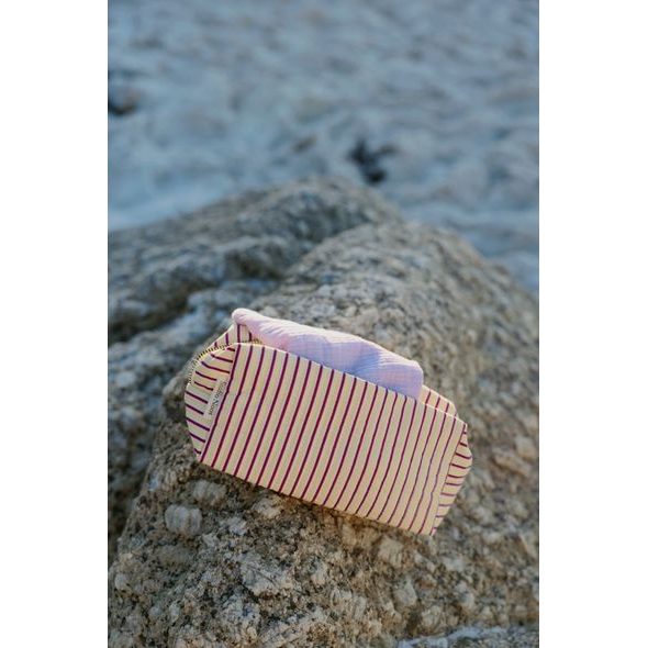 STUDIO NOOS POPLIN POUCH KABELKA BUTTER YELLOW STRIPED - DOPLŇKY - PRO MAMINKY