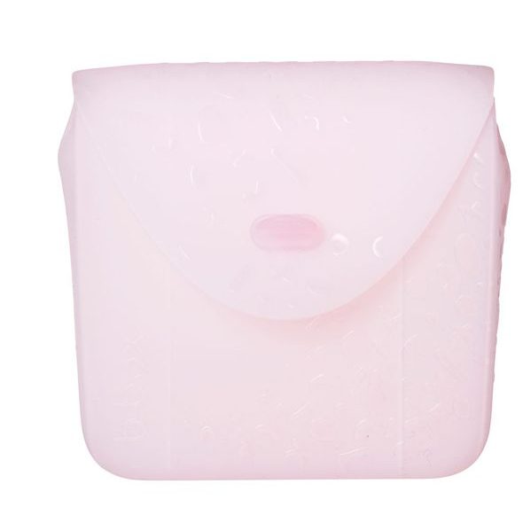 B.BOX SILIKONOVÁ KAPSA NA SENDVIČ - RŮŽOVÁ - KRABIČKY NA SVAČINU - KRMENÍ