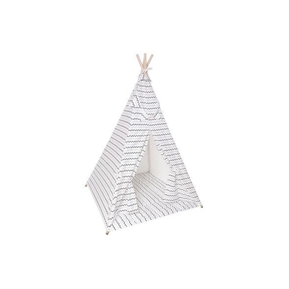 KINDSGUT DĚTSKÉ TEEPEE CIK CAK - HRACÍ DOMEČKY - SPINKÁNÍ