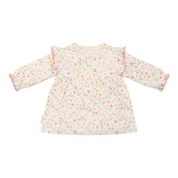 LITTLE DUTCH ŠATY DLOUHÝ RUKÁV FAIRY GARDEN VEL. 62 - SUKNĚ A ŠATY - PRO DĚTI