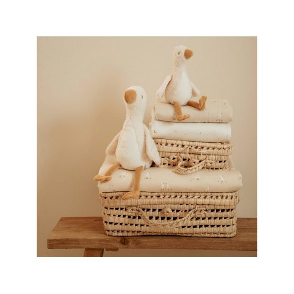 LITTLE DUTCH HUSA PLYŠOVÁ 17 CM NEWBORN NATURALS - FARMA - PRO DĚTI