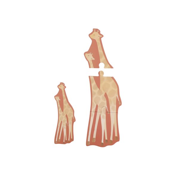 LITTLE DUTCH PUZZLE 6V1 SAFARI FRIENDS - SAFARI FRIENDS - PRO DĚTI