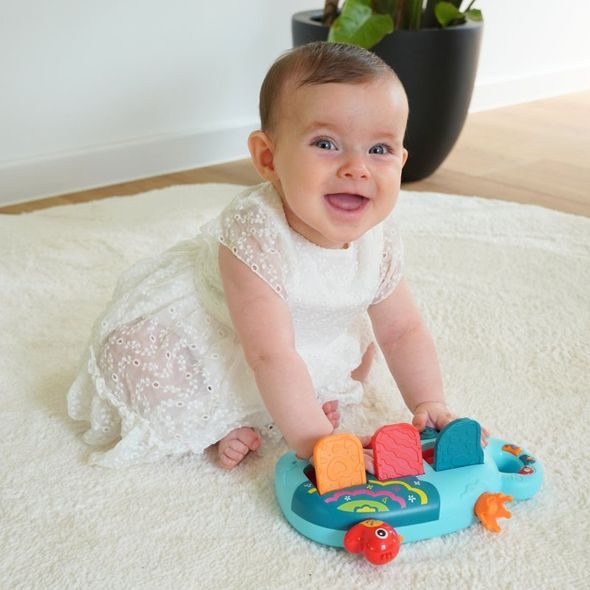 BO JUNGLE HUDEBNÍ SLONÍK ELLIE 18M+ - HRAČKY SE ZVUKY - PRO DĚTI