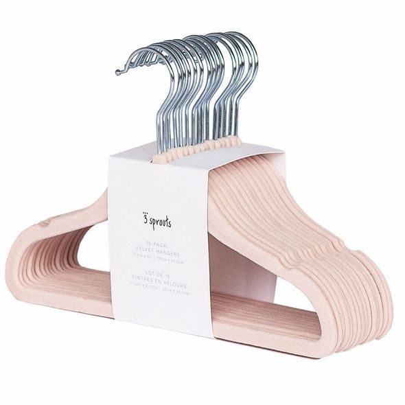 3 SPROUTS RAMÍNKA VELVET 15 KS PINK - DEKORACE A POLIČKY - SPINKÁNÍ