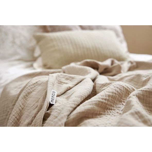 MEYCO MUŠELÍNOVÁ DEKA 140X200 - SAND - DĚTSKÉ DEKY PRO MIMINKA - SPINKÁNÍ