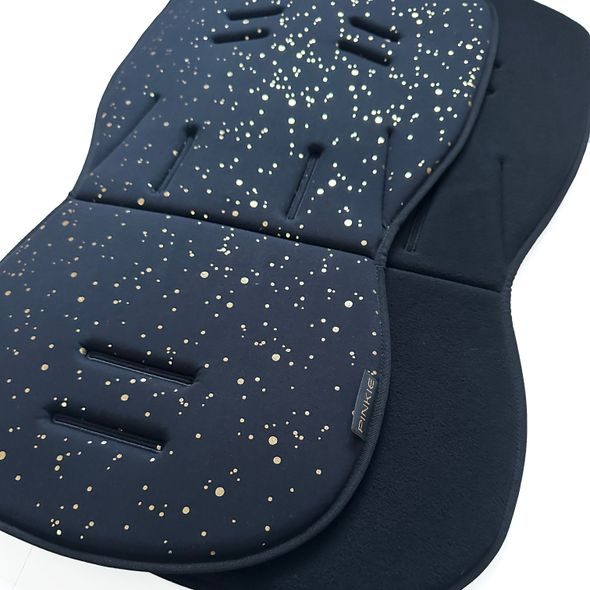 PINKIE PODLOŽKA SHINE GOLD BLACK - PODLOŽKY DO KOČÁRKU - KOČÁRKY A PŘÍSLUŠENSTVÍ