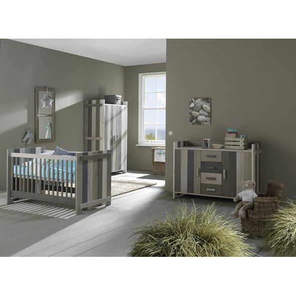 EUROPE BABY DĚTSKÁ POSTÝLKA JELLE MIX 120 X 60 CM - DŘEVĚNÉ POSTÝLKY - SPINKÁNÍ