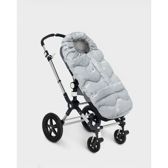 LEOKID FUSAK TRANSFORMER LIGHT GREY WOOF - FUSAKY DO KOČÁRKU - KOČÁRKY A PŘÍSLUŠENSTVÍ