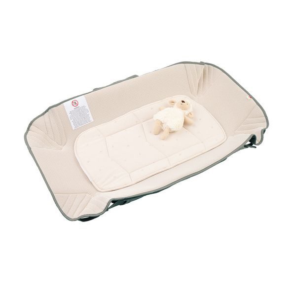 VOKSI CARRY ME MEADOW GREEN CREAM LEAF - KORBIČKY - KOČÁRKY A PŘÍSLUŠENSTVÍ