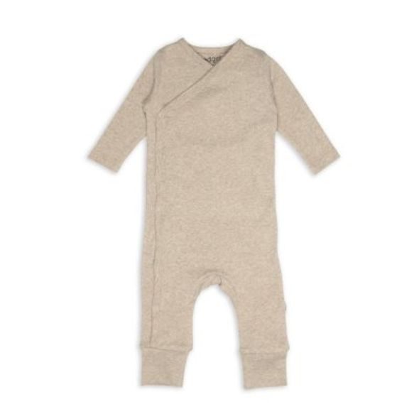 LODGER OVERAL MELANGE BEIGE VEL. 56 - OVERALY - PRO DĚTI