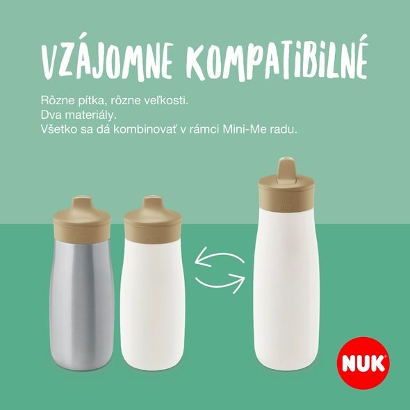 NUK LÁHEV MINI-ME PP FLIP 450 ML (12+ M.) - KOJENECKÉ LAHVE - KRMENÍ