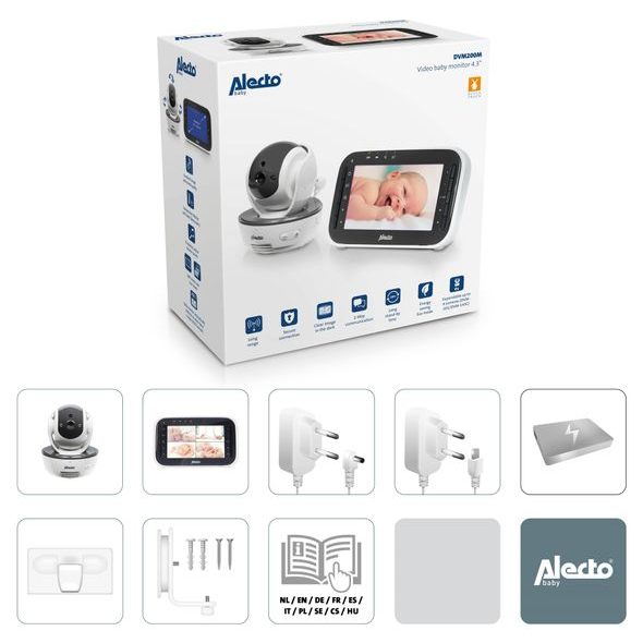 ALECTO DVM200M - ELEKTRONICKÉ CHŮVIČKY - SPINKÁNÍ