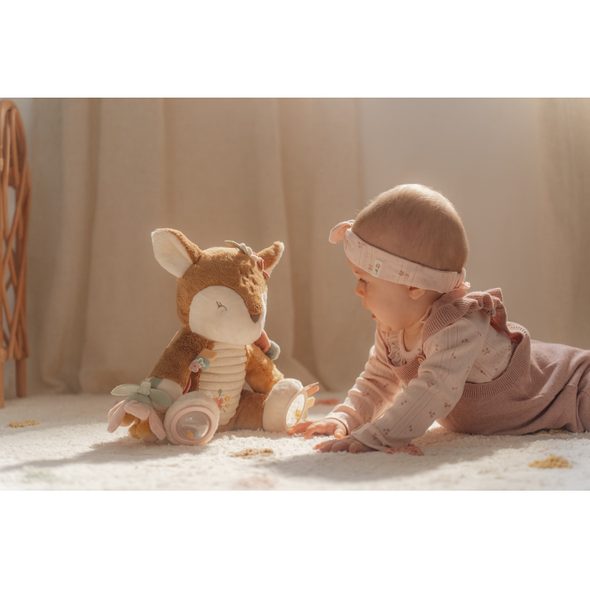 LITTLE DUTCH SRNKA PLYŠOVÁ S AKTIVITAMI FAIRY GARDEN - PLYŠOVÁ ZVÍŘATA - PRO DĚTI