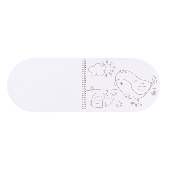 LITTLE DUTCH OMALOVÁNKY S VODOVKAMI - VÝTVARNÉ POMŮCKY A HRAČKY - PRO DĚTI