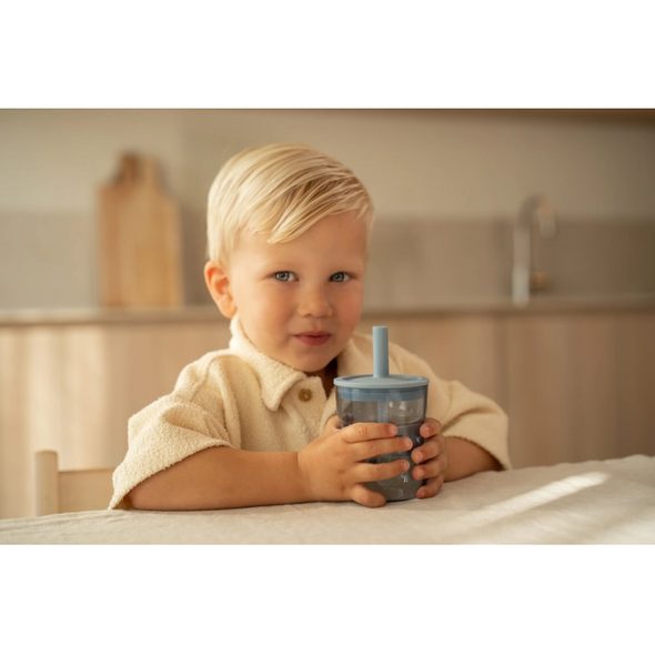 LITTLE DUTCH KELÍMEK S BRČKEM 250 ML FOREST FRIENDS - DĚTSKÉ HRNEČKY - KRMENÍ