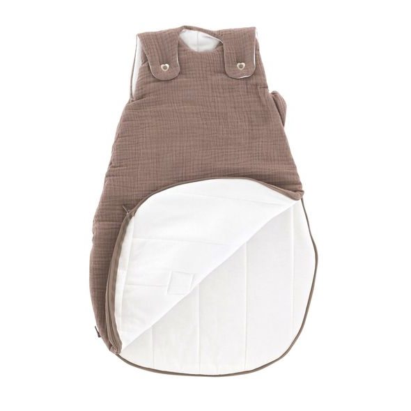 TRÄUMELAND VNĚJŠÍ SPACÍ PYTEL LIEBMICH MUSSELIN KASTANIE 56/62 - SPACÍ PYTLE - SPINKÁNÍ