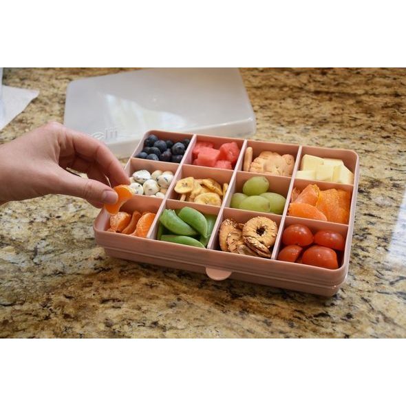 MELII SNACKLE BOX KRABIČKA NA SVAČINU 1368 ML - RŮŽOVÁ - KRABIČKY NA SVAČINU - KRMENÍ