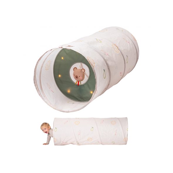 TAF TOYS PROLÉZACÍ TUNEL GLOW & CRAWL - SENZORICKÉ HRAČKY - PRO DĚTI