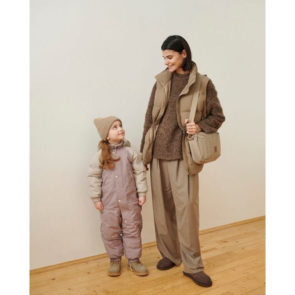 LEOKID ZIMNÍ KOMBINÉZA COLOR BLOCK PINK SLATE VEL. 4 - 5 LET (VEL. 104) - ZIMNÍ KOMBINÉZY - PRO DĚTI