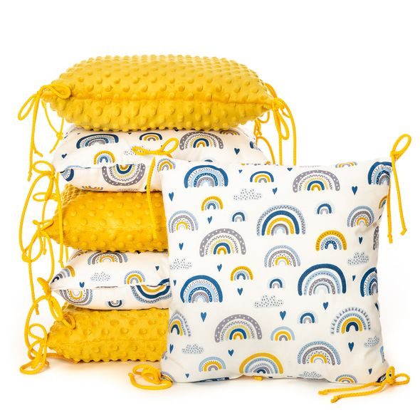 T-TOMI POLŠTÁŘKOVÝ MANTINEL MINKY RAINBOW - MANTINELY - SPINKÁNÍ