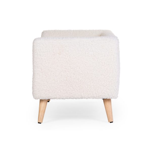 CHILDHOME POHOVKA DĚTSKÁ TEDDY OFF WHITE - KŘESÍLKA - SPINKÁNÍ