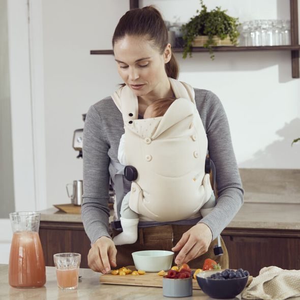 BESAFE IZI HAVEN NEWBORN ANTHRACITE FOREST - ERGONOMICKÁ NOSÍTKA - NOŠENÍ & SPORT