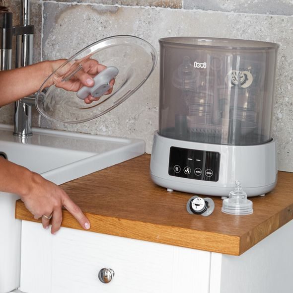 LOVI ELEKTRICKÝ STERILIZÁTOR SE SUŠIČKOU - STERILIZÁTORY - KRMENÍ