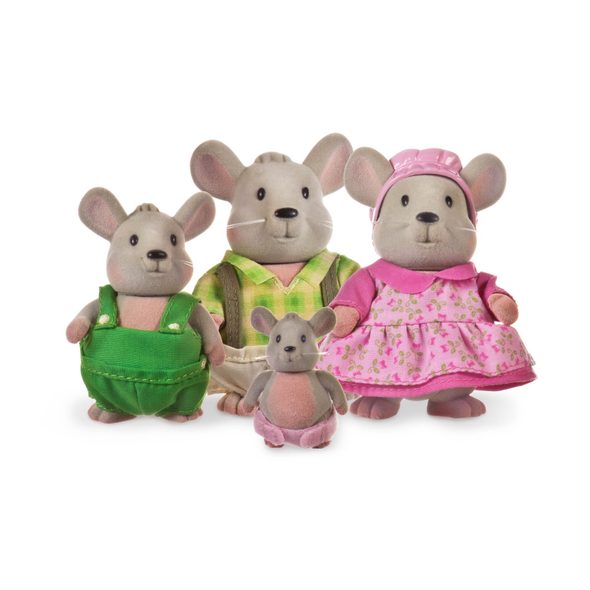 LI'L WOODZEEZ RODINA MYŠÍ HANDYDANDY - ZVÍŘATA - PRO DĚTI