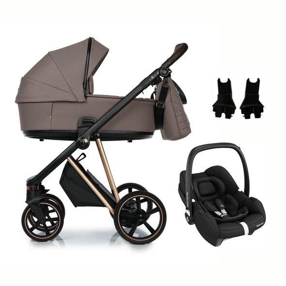 ROAN IVI + MAXI-COSI CABRIOFIX I-SIZE VČ. ADAPTÉRŮ - TROJKOMBINACE - KOČÁRKY A PŘÍSLUŠENSTVÍ