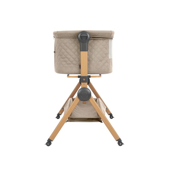 KIKKABOO POSTÝLKA A ŽIDLIČKA 2V1 SLEAT ME BEIGE - K RODIČOVSKÉ POSTELI - SPINKÁNÍ