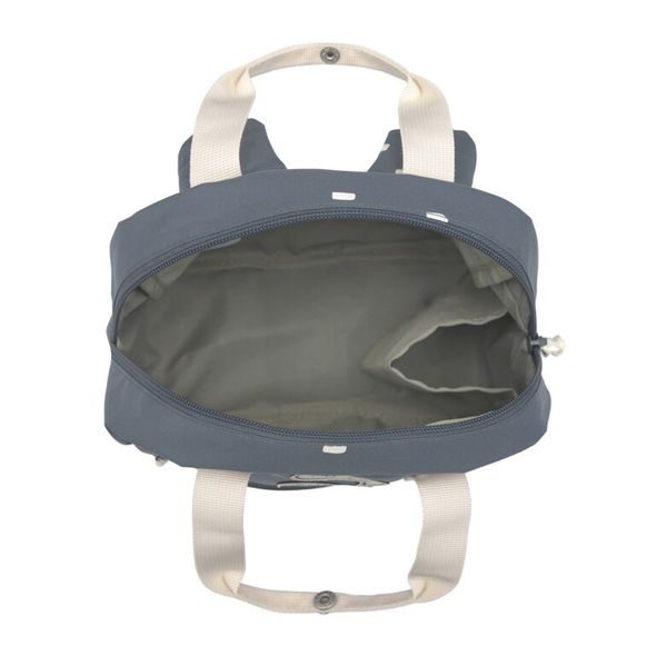 LÄSSIG MINI SQUARE BACKPACK HAPPY PRINTS MIDNIGHT BLUE - BATOHY A TAŠKY - PRO DĚTI