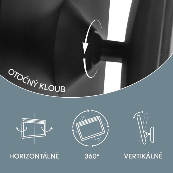 ZOPA ZRCÁTKO S LED OSVĚTLENÍM DELUXE - ZRCÁTKA DO AUTA - AUTOSEDAČKY A PŘÍSLUŠENSTVÍ