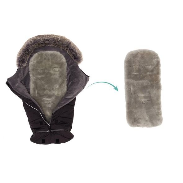 FILLIKID FUSAK ZIMNÍ MAVENSI BLACK - FUSAKY DO KOČÁRKU - KOČÁRKY A PŘÍSLUŠENSTVÍ