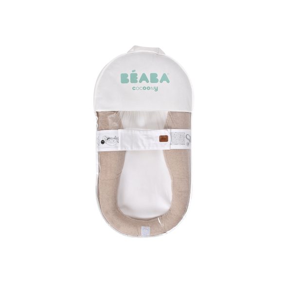 BEABA HNÍZDO PRO MIMINKO COCOONY HEATHER CLAY - HNÍZDEČKA - SPINKÁNÍ
