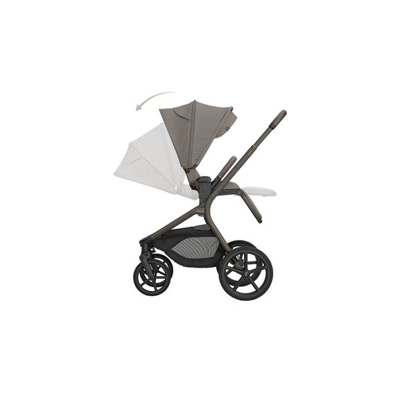KIKKABOO KOČÁREK 2V1 GOYA PLATINUM MOCCA - DVOJKOMBINACE - KOČÁRKY A PŘÍSLUŠENSTVÍ