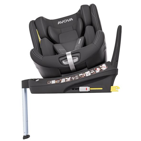 AVOVA SWAN-FIX I-SIZE 2024 PEARL BLACK - AUTOSEDAČKY 0-25KG - AUTOSEDAČKY A PŘÍSLUŠENSTVÍ