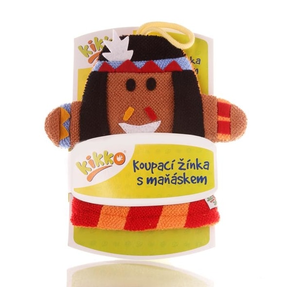 KIKKO XKKO ŽÍNKA S MAŇÁSKEM (BA) INDIÁN - ŽÍNKY A HOUBIČKY - KOUPÁNÍ A ZDRAVÍ