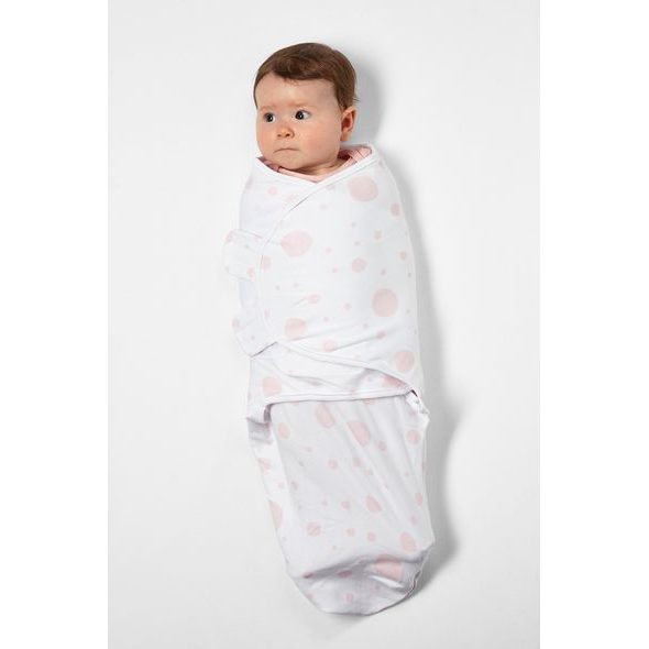 MEYCO ZAVINOVAČKA 4-6 M - DOTS PINK - ZAVINOVAČKY - SPINKÁNÍ