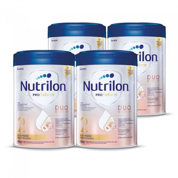 NUTRILON 2 PROFUTURA DUOBIOTIK 4X800G - KOJENECKÁ MLÉKA - KRMENÍ