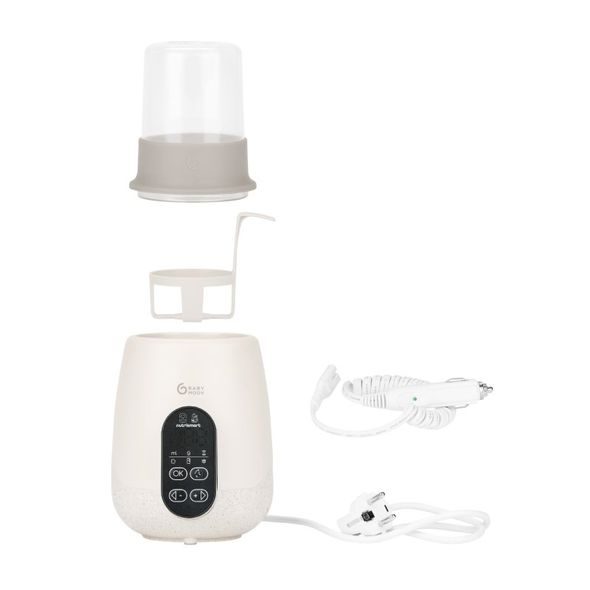 BABYMOOV OHŘÍVAČ LAHVÍ NUTRISMART+ MINERAL BEIGE - OHŘÍVAČKY MLÉKA A STRAVY - KRMENÍ