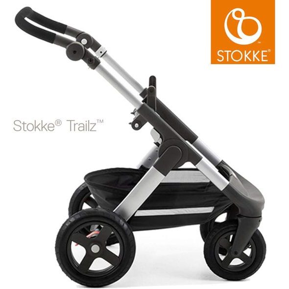 STOKKE® TRAILZ™ CHASSIS WITH TERRAIN WHEELS - PODVOZKY - KOČÁRKY A PŘÍSLUŠENSTVÍ