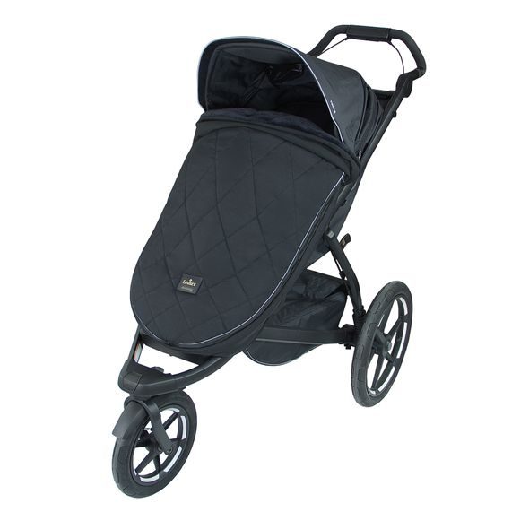 EMITEX ZIMNÍ SOFT NÁNOŽNÍK BLACK COMFY - NÁNOŽNÍKY - KOČÁRKY A PŘÍSLUŠENSTVÍ