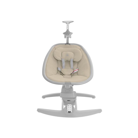 KIKKABOO HOUPACÍ LEHÁTKO ELEKTRICKÉ SPINNY BEIGE - LEHÁTKA A HOUPADLA - SPINKÁNÍ