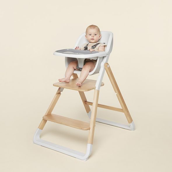 ERGOBABY EVOLVE JÍDELNÍ ŽIDLE 2V1 NATURAL WOOD - JÍDELNÍ ŽIDLIČKY DŘEVĚNÉ - KRMENÍ